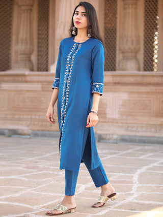 Shishir Alfaaz - Faux Wool Kurta - KK03A0003
