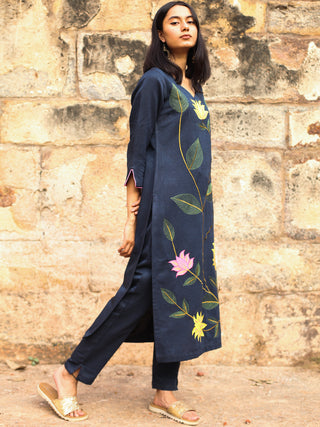 Shishir Komal - Faux Wool Kurta - KK011A0011