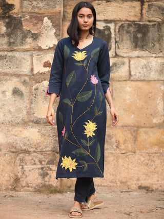 Shishir Komal - Faux Wool Kurta - KK011A0011