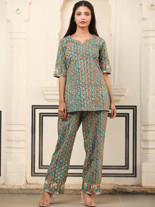 Harit Najam Top Pyjama Set