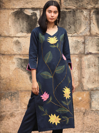 Shishir Komal - Faux Wool Kurta - KK011A0011