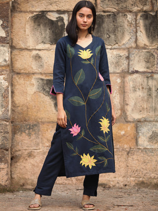 Shishir Komal - Faux Wool Kurta - KK011A0011