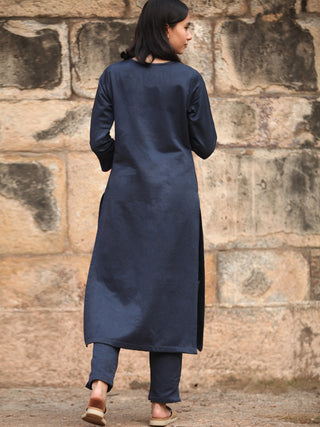 Shishir Komal - Faux Wool Kurta - KK011A0011
