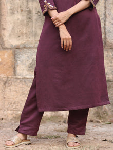 Shishir Prabhat - Faux Wool Kurta - KK012A0012