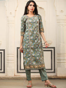 Harit Anjum Set Of Kurta Pant Dupatta