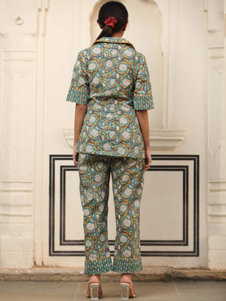 Harit Parigul Top Pyjama Set