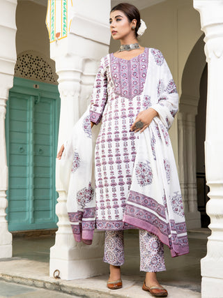 Jashn Sneh Set Of Kurta Pants Dupatta