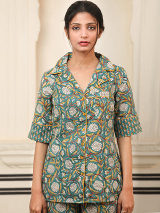 Harit Parigul Top Pyjama Set