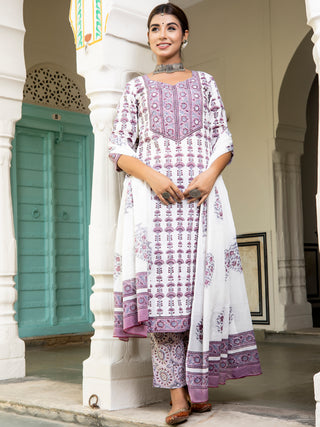 Jashn Sneh Set Of Kurta Pants Dupatta