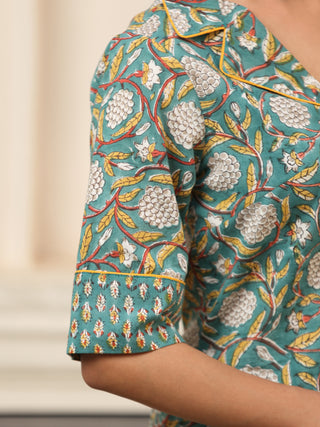 Harit Parigul Top Pyjama Set