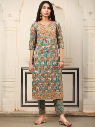 Harit Parizaad Set Of Kurta Pant Dupatta