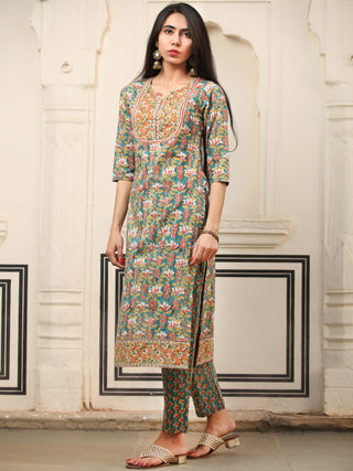 Harit Parizaad Set Of Kurta Pant Dupatta