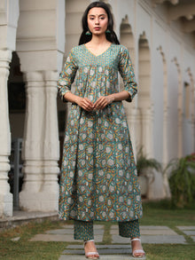 Harit Ibda Anarkali Kurta