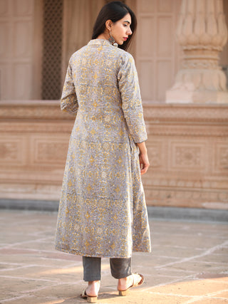 Shishir Prerna - Handloom Woolen Reversible Jacket - KJ04A0004