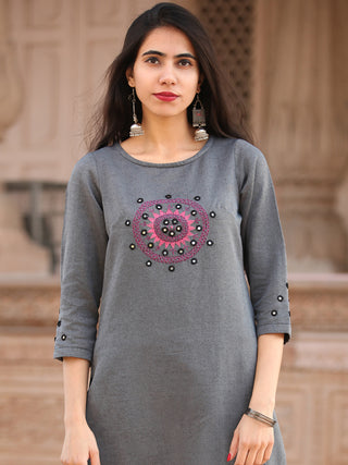 Shishir Prerna - Faux Wool Kurta - KK04A0004