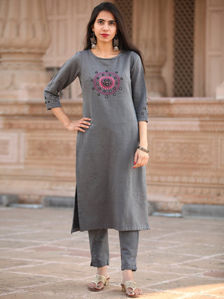 Shishir Prerna - Faux Wool Kurta - KK04A0004