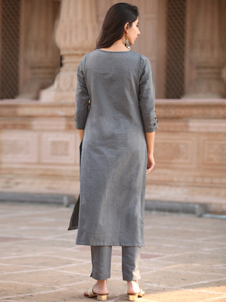 Shishir Prerna - Faux Wool Kurta - KK04A0004
