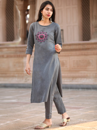 Shishir Prerna - Faux Wool Kurta - KK04A0004