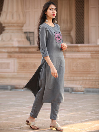 Shishir Prerna - Faux Wool Kurta - KK04A0004