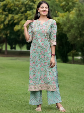 Nayab Gulshan - Kurta Palazzo & Kota Doria Dupatta - KS05A2565D