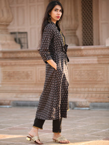 Shishir Ansh - Handloom Woolen Reversible Jacket - KJ05A0005