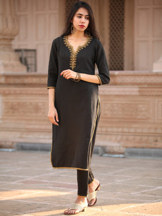 Shishir Ansh - Faux Wool Kurta - KK05A0005