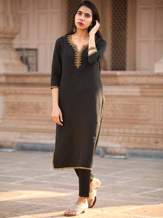 Shishir Ansh - Faux Wool Kurta - KK05A0005