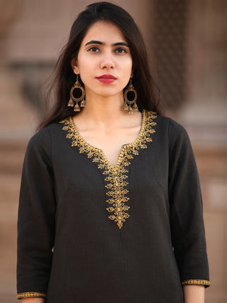 Shishir Ansh - Faux Wool Kurta - KK05A0005