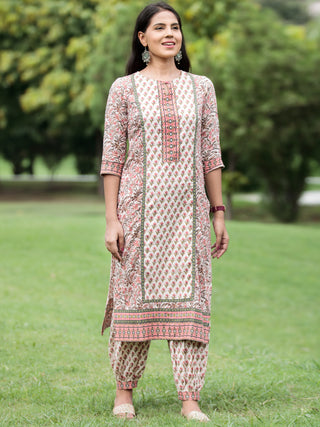 Nayab Shadaab - Kurta Salwar Pants & Dupatta - KS02A2559D
