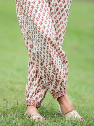 Nayab Shadaab - Kurta Salwar Pants & Dupatta - KS02A2559D