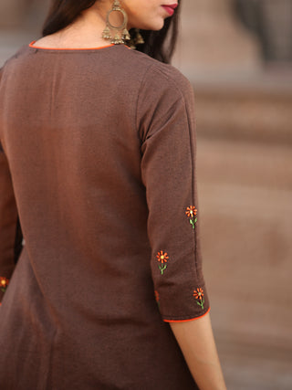 Shishir Megha - Faux Wool Kurta - KK06A0006