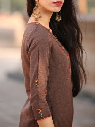 Shishir Megha - Faux Wool Kurta - KK06A0006