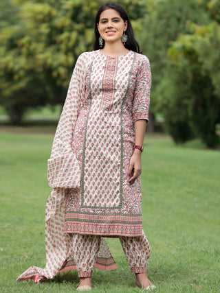 Nayab Shadaab - Kurta Salwar Pants & Dupatta - KS02A2559D