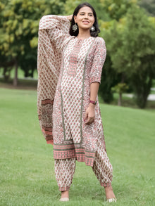 Nayab Shadaab - Kurta Salwar Pants & Dupatta - KS02A2559D