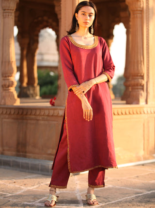 Shishir Nayab - Faux Wool Kurta - KK07A0007