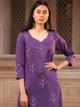 Shishir Ibadat - Faux Wool Kurta - KK09A0009