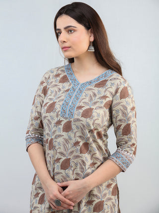 Zohra Sufia - Set of Kurta Pants & Dupatta - KS12A2501D