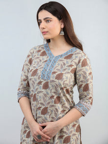 Zohra Sufia - Set of Kurta Pants & Dupatta - KS12A2501D