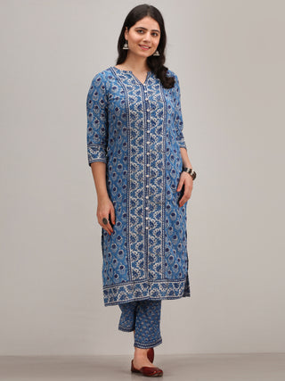 Jashn Nagma - Set of Kurta Pants & Dupatta - kS29GYYYD