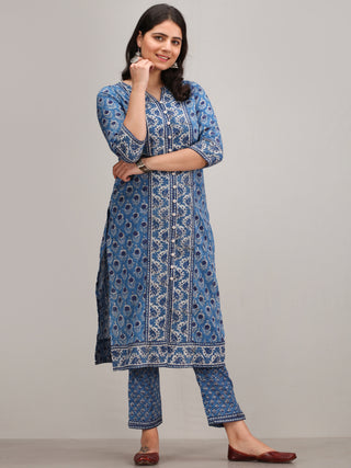Jashn Nagma - Set of Kurta Pants & Dupatta - kS29GYYYD