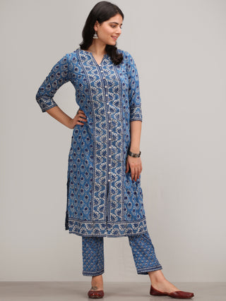 Jashn Nagma - Set of Kurta Pants & Dupatta - kS29GYYYD
