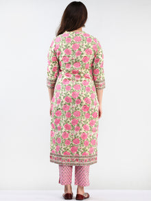 Zohra Aleena - Set of Kurta Pants & Dupatta - KS02A2493D
