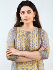 Zohra Ghazala - Set of Kurta Pants & Dupatta - KS76B2495D