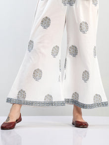Zohra Sehar - Set of Angrakha Kurta Palazzo & Dupatta - KS20A2504D