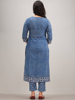 Jashn Rehnaz - Set of Kurta Pants & Dupatta - kS60NYYYD