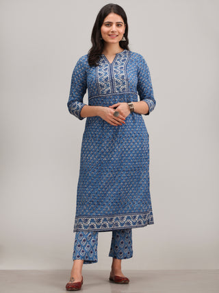Jashn Rehnaz - Set of Kurta Pants & Dupatta - kS60NYYYD