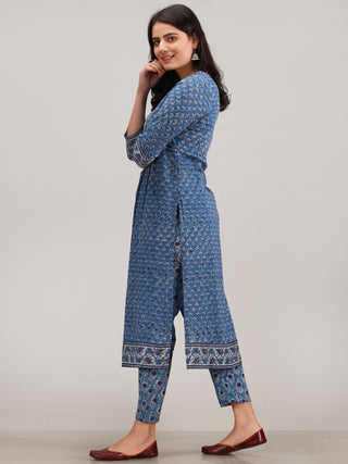 Jashn Rehnaz - Set of Kurta Pants & Dupatta - kS60NYYYD