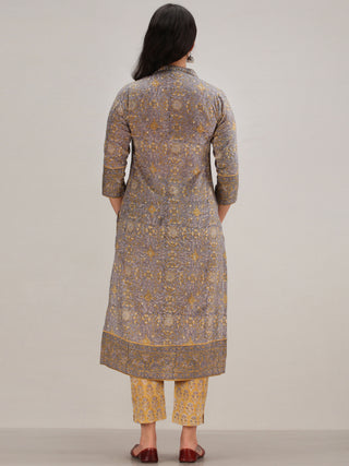 Jashn Ayma - Set of Kurta Pants & Dupatta - KS01GXXXD