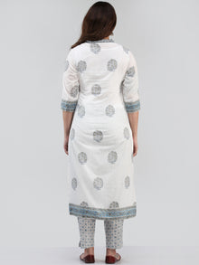 Zohra Aayat - Set of Kurta Pants & Dupatta - KS15A2504D