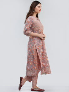 Zohra Saiz - Set of Kurta Pants & Dupatta - KS16A2505D